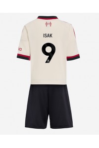 Liverpool Alexander Isak #9 Babytruitje Uit tenue Kind 2025-26 Korte Mouw (+ Korte broeken)